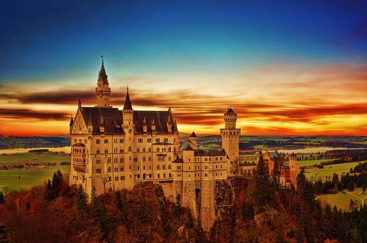 MUNICH - FUSSEN - ROTHENBURG - FRANKFURT